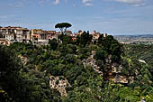 Tivoli, vedute del tempio della Sibilla Tiburtina.